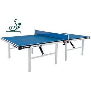 Teniso stalas indoor 25mm Compact 25 ITTF Blue +2dėžės